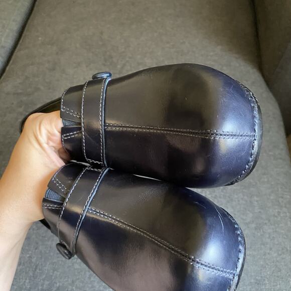 Dansko Professional Clog Shoes Leather Slip-On blue Womens Sz 41 - Picture 10 of 14